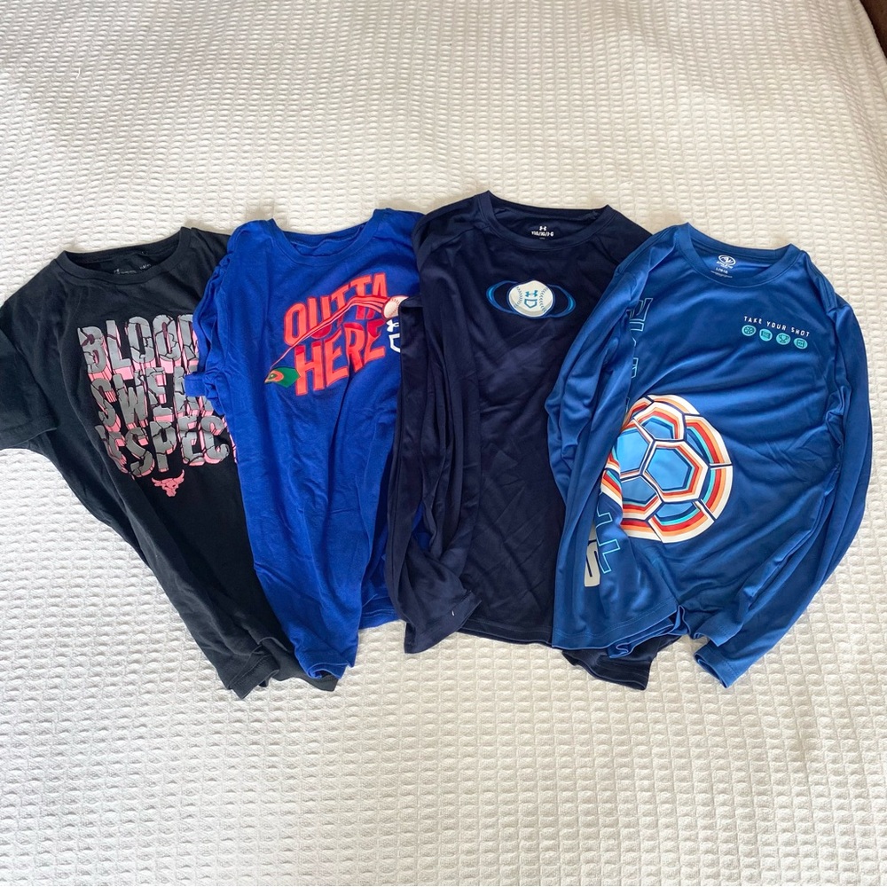 Under Armour boys active top bundle size Large
